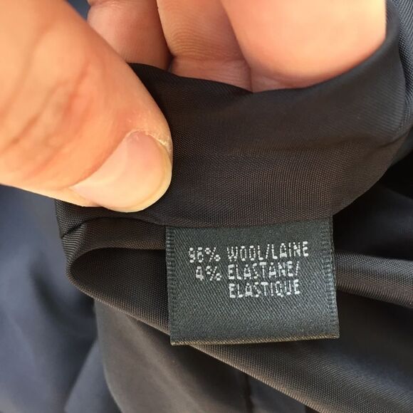 Lafayette 148 New York Wool One Button Blazer - Picture 7 of 7